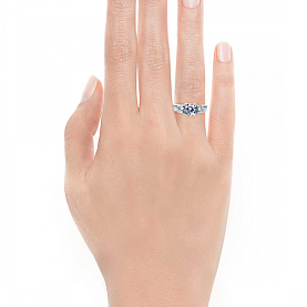 Кольцо Platinum Lab. - Платина 950, Бриллиант (арт. ПК-042-01)