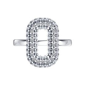 Кольцо SOKOLOV - Серебро 925, Фианит (арт. 94014841)