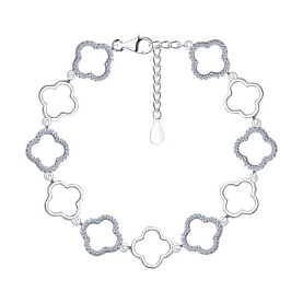 Браслет SOKOLOV - Серебро 925, Фианит (арт. 94051198-91)