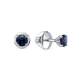 Серьги Platinum Lab. - Платина 950 (арт. ПС-010С-05)