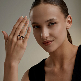 Кольцо SOKOLOV - Серебро 925, Фианит (арт. 93011181)