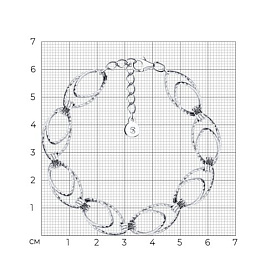 Браслет SOKOLOV - Серебро 925 (арт. 94050723)