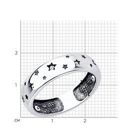 Кольцо SOKOLOV - Серебро 925, Фианит (арт. 95010188)