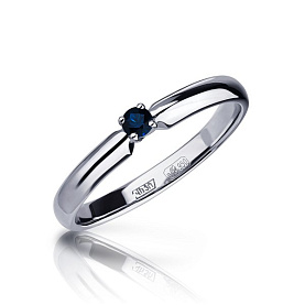 Кольцо Platinum Lab. - Платина 950 (арт. ПК-010С-01)