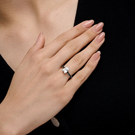 Кольцо Diamant - Серебро 925, Фианит (арт. 94-110-00212-1)