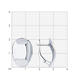 Серьги SOKOLOV - Серебро 925 (арт. 94024128)