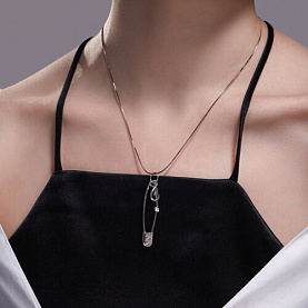 Подвеска SOKOLOV - Серебро 925, Фианит (арт. 94032735)