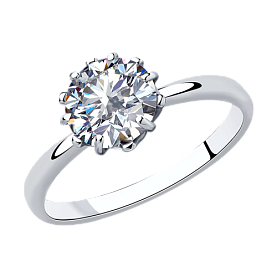 Кольцо Diamant - Серебро 925, Фианит (арт. 94-110-01218-1)