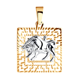 Подвеска SOKOLOV - Золото 375 (арт. 032221-4)