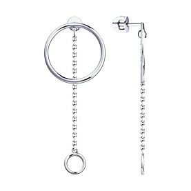 Серьги SOKOLOV - Серебро 925 (арт. 94023076)