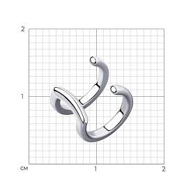 Серьга SOKOLOV - Серебро 925 (арт. 94170140)