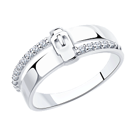 Кольцо Diamant - Серебро 925, Фианит (арт. 94-110-00801-1)