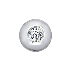 Подвеска SOKOLOV - Золото 585, Фианит (арт. 034773)