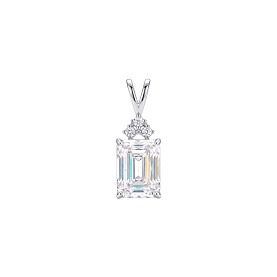 Подвеска POKROVSKY - Серебро 925, Фианит (арт. 4101771-00775)
