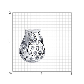 Подвеска Diamant - Серебро 925, Фианит (арт. 94-130-01051-1)