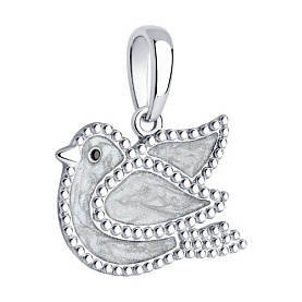 Подвеска SOKOLOV - Серебро 925, Эмаль (арт. 94033109)