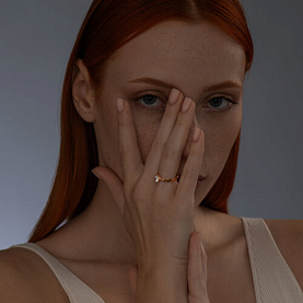 Кольцо SOKOLOV - Серебро 925, Фианит (арт. 93010485)