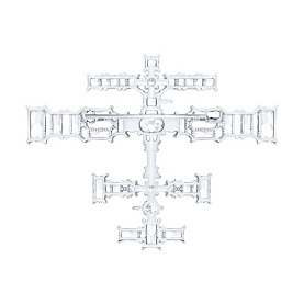 Брошь SOKOLOV - Серебро 925, Фианит (арт. 94049014)