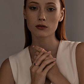 Кольцо SOKOLOV - Серебро 925, Раухтопаз (арт. 92014353)