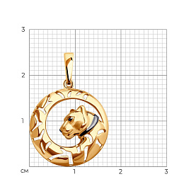 Подвеска SOKOLOV - Золото 585 (арт. 036590)