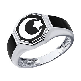 Кольцо SOKOLOV - Серебро 925, Эмаль (арт. 94013732)