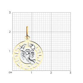 Подвеска SOKOLOV - Золото 375 (арт. 031297-4)