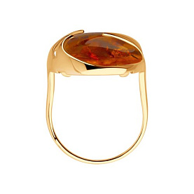 Кольцо Diamant - Серебро 925, Янтарь (арт. 93-310-00840-2)