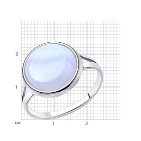 Кольцо SOKOLOV - Серебро 925, Агат (арт. 83010105)