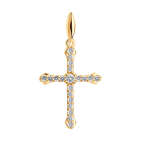 Подвеска SOKOLOV - Серебро 925, Фианит (арт. 93030281)