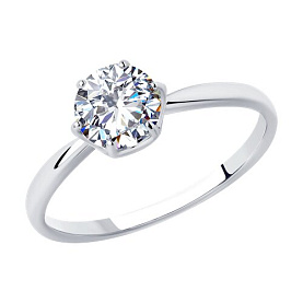 Кольцо Diamant - Серебро 925, Фианит (арт. 94-110-01640-1)