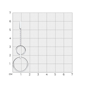 Подвеска Diamant - Серебро 925, Фианит (арт. 94-130-02034-1)