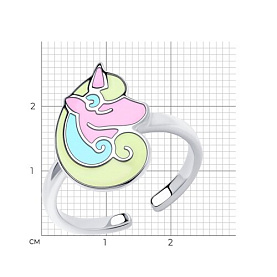 Кольцо SOKOLOV - Серебро 925, Эмаль (арт. 94013186)