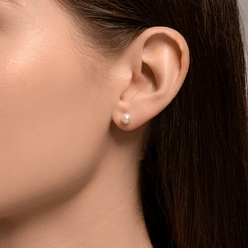 Серьги SOKOLOV - Золото 375, Жемчуг культивированный (арт. 37792401)