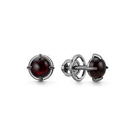 Серьги Дар - Серебро 925, Опал (арт. С-3896чрк11716)