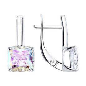 Серьги Diamant - Серебро 925, Фианит (арт. 94-120-01751-1)