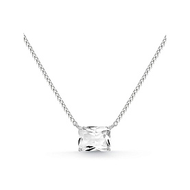 Колье Дар - Серебро 925, Горный хрусталь (арт. Кц-2515рс429)