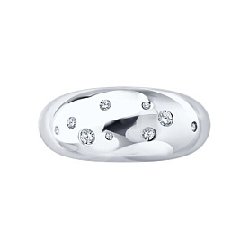 Кольцо SOKOLOV - Серебро 925, Фианит (арт. 94014934)