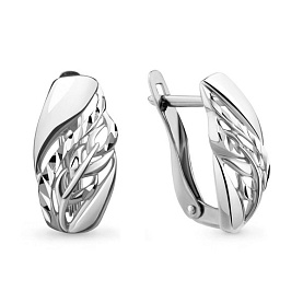 Серьги Аквамарин - Серебро 925 (арт. 33594.5)