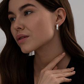 Серьги SOKOLOV - Серебро 925, Фианит (арт. 94022368)
