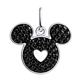 Подвеска SOKOLOV - Серебро 925, Фианит (арт. 94032845)