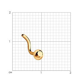 Пирсинг SOKOLOV - Золото 375 (арт. 060053-4)