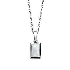 Колье Дар - Серебро 925, Перламутр (арт. Кц-2296рп484)