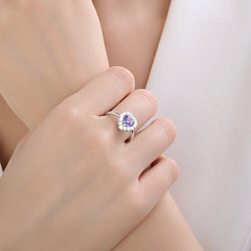 Кольцо SOKOLOV - Серебро 925, Фианит (арт. 94014693)