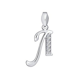 Подвеска SOKOLOV - Серебро 925, Фианит (арт. 94030455)