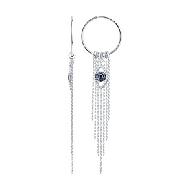 Серьги Diamant - Серебро 925, Фианит (арт. 94-124-02190-1)