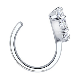 Серьга SOKOLOV - Серебро 925, Фианит (арт. 94170369)