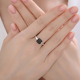 Кольцо SOKOLOV - Серебро 925, Фианит (арт. 94014629)