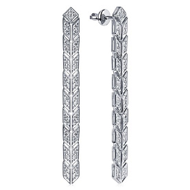 Серьги Platinum Lab. - Платина 950 (арт. ПС-239-01)