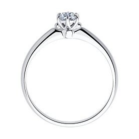 Кольцо Diamant - Серебро 925, Фианит (арт. 94-110-01542-1)