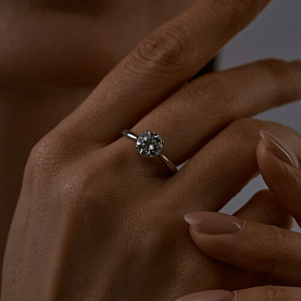 Кольцо SOKOLOV - Серебро 925, Фианит (арт. 94013758)
